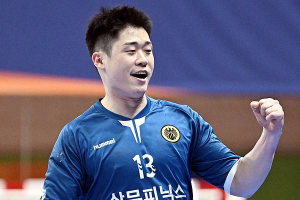 사진 상무 피닉스 신재섭 선수, 사진 제공=한국핸드볼연맹