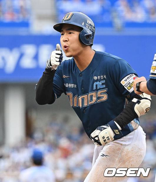 [OSEN=대구, 이석우 기자] NC 다이노스 김휘집 019 2025.10.07 / foto0307@osen.co.kr