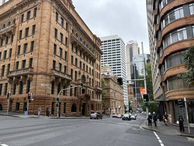 호주 시드니 중심업무지구(CBD) 길거리. 장문항 기자