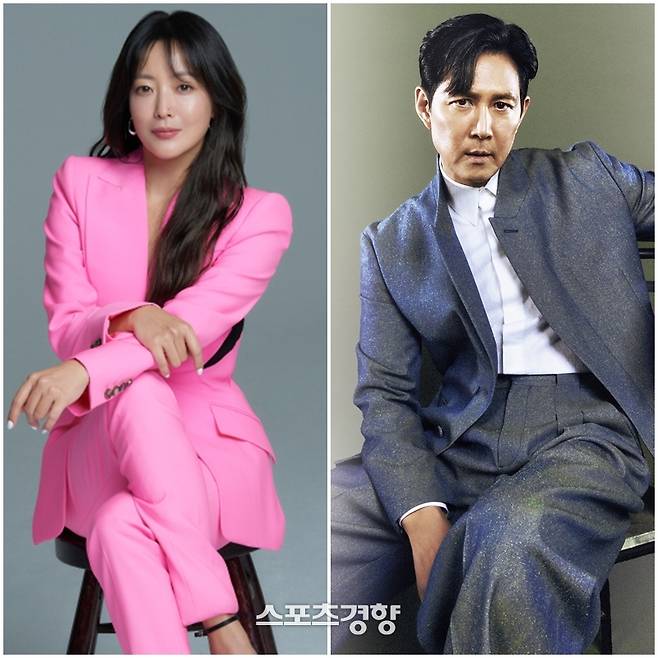 배우 김희선과 이정재. 사진 스포츠경향DB