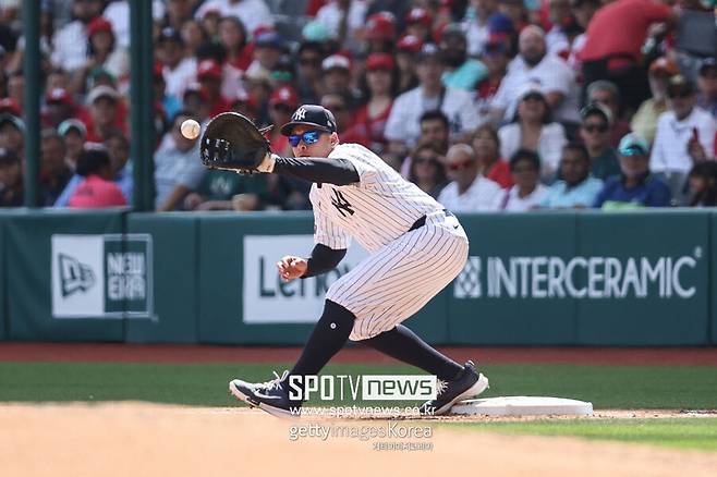 ▲ 2023년 두산에서도 뛰었던 로하스는 올해 양키스 산하 트리플A팀에서 괄목할 만한 공격 성적을 거뒀다