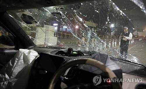 인도 델리 폭발 사고 현장 주변 [EPA 연합뉴스. 재판매 및 DB 금지]