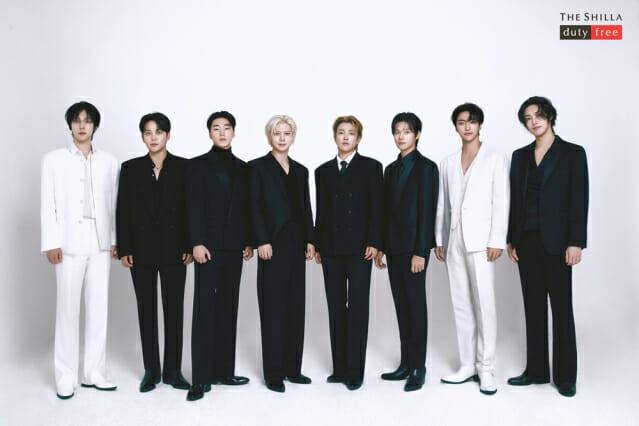 신라면세점이 케이팝 그룹 에이티즈를 홍보 모델로 발탁했다. (제공=호텔신라)
