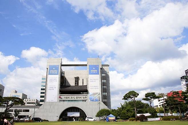 전주시청 전경. 전주시 제공