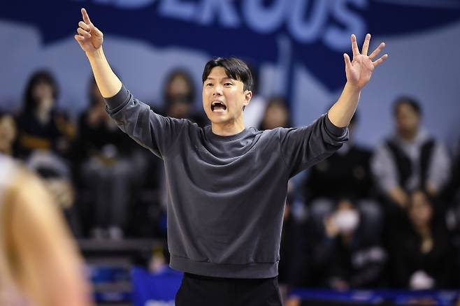 김효범 서울 삼성 감독. 사진=KBL