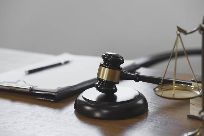 Close up of a court mallet [GETTY IMAGES BANK]