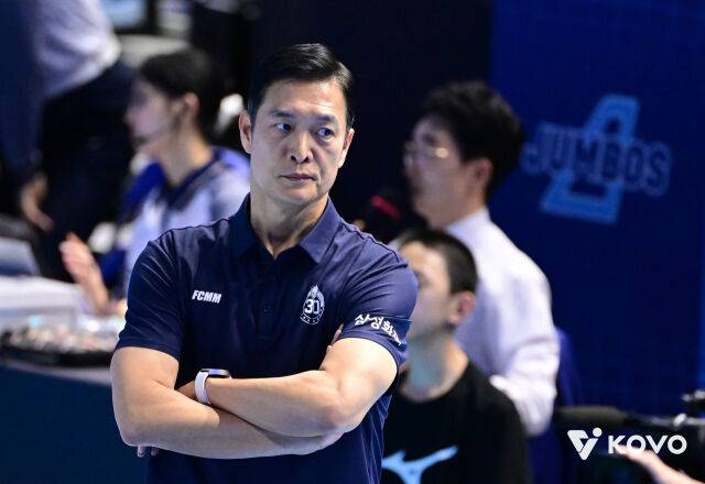 삼성화재 김상우 감독./KOVO