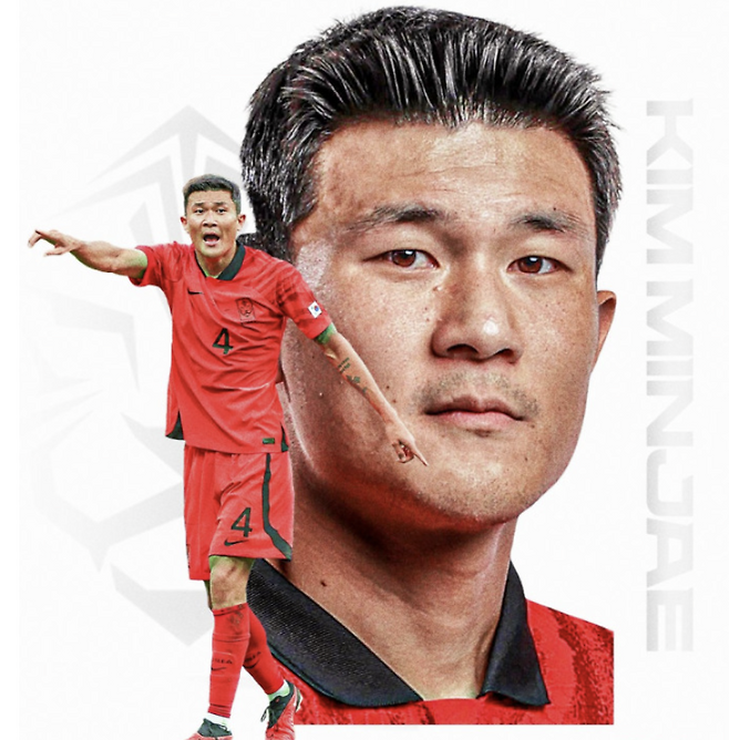 김민재. 대한축구협회 공식 SNS 캡처