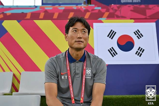 백기태 대한민국 17세 이하(U-17) 축구대표팀 감독. /사진=대한축구협회 제공