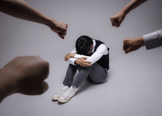 학교 폭력 이미지. 클립아트코리아