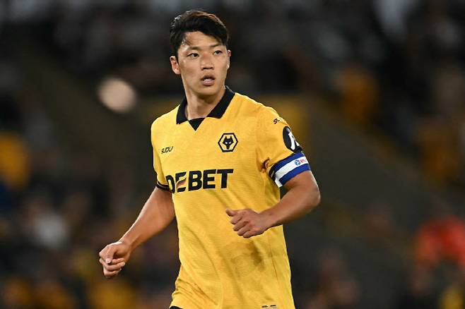 황희찬(울버햄프턴). 사진=AFPBB NEWS