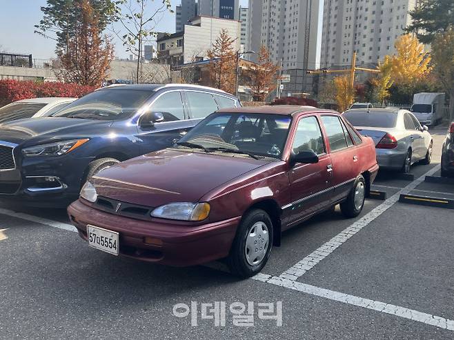 대우자동차보존연구소 김형준 대표가 보유한 1993년형 뉴 르망(사진=정병묵 기자)