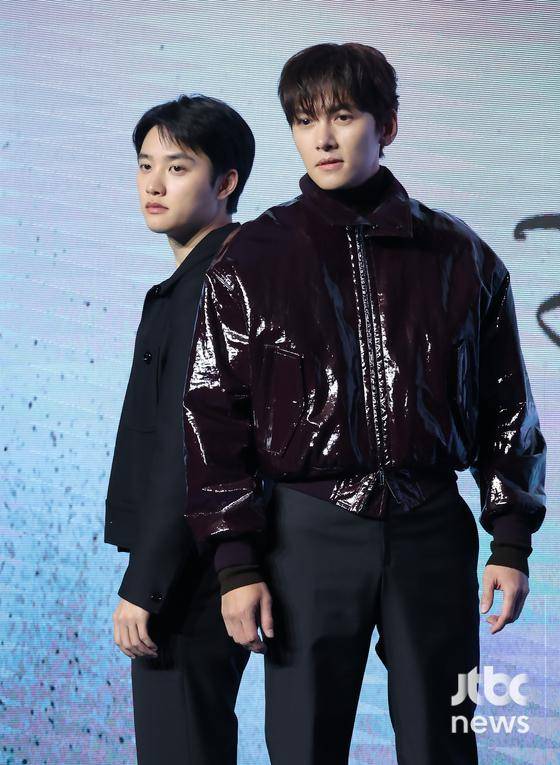 3일 오전 서울 콘래드 호텔에서 디즈니 플러스 오리지널 시리즈 '조각도시' 제작발표회가 열렸다. 박신우 감독, 배우 지창욱, 도경수, 김종수, 조윤수, 이광수가 참석했다. 박세완 엔터뉴스팀 기자 park.sewan@jtbc.co.kr