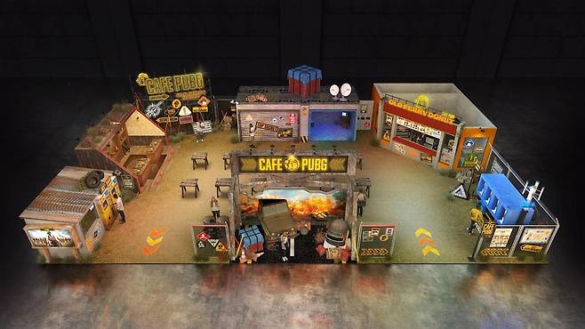 크래프톤 지스타 부스 조감도(크래프톤 제공. 재판매 및 DB금지)/뉴스1