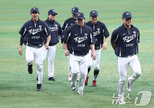 젊은 선수들 중심으로 꾸려진 야구대표팀. /뉴스1 DB ⓒ News1 김성진 기자