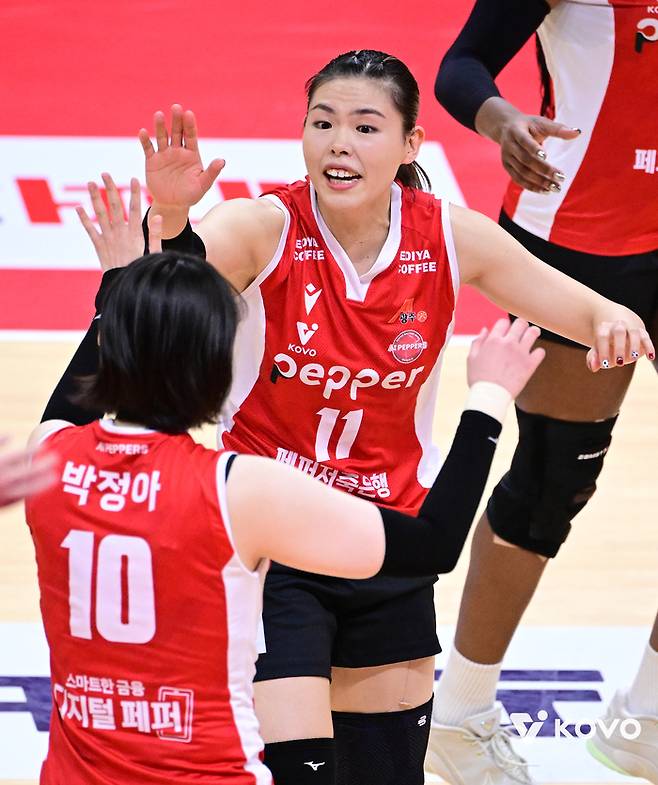 페퍼저축은행 시마무라. 제공 | 한국배구연맹