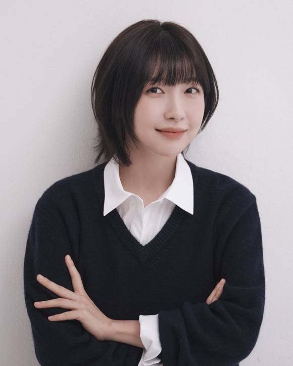 배우 주현영이 최근 서울 강남구 한 카페에서 <더팩트>와 만나 지니 TV 오리지널 드라마 '착한 여자 부세미' 종영 기념 인터뷰를 진행했다. /AIMC