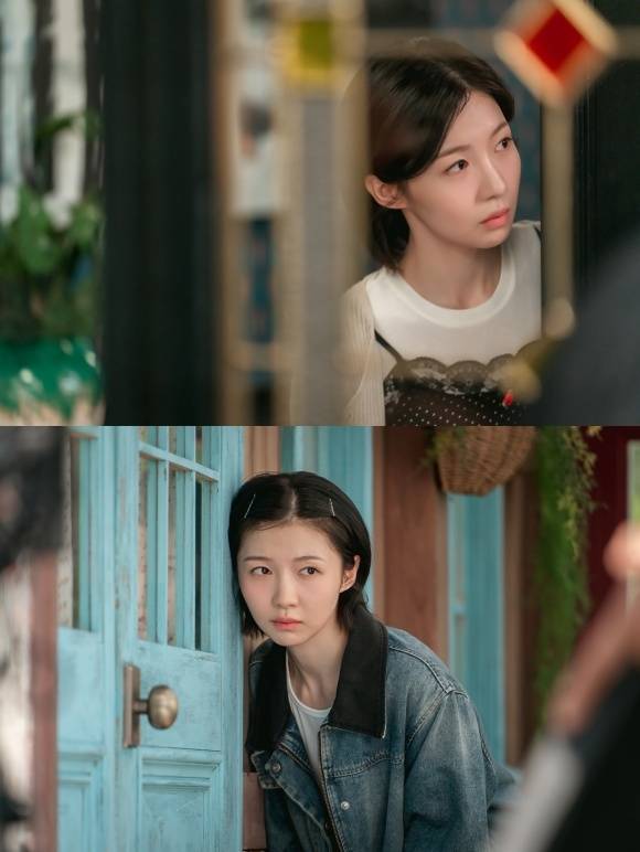 배우 주현영은 <더팩트>와의 인터뷰에서 "여빈 언니는 굉장히 다정다감하고 감수성이 풍부하다"고 전여빈과 호흡을 맞춘 소감을 전했다. /KT스튜디디오지니