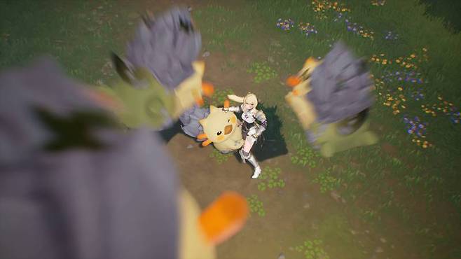 몬길 STAR DIVE의 코믹하면서도 즐거운 모험이 전개된다