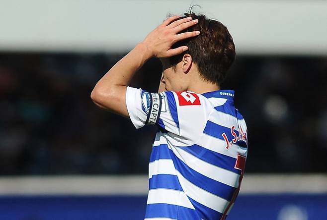 QPR 시절 박지성. 사진=Penta Press 연합뉴스