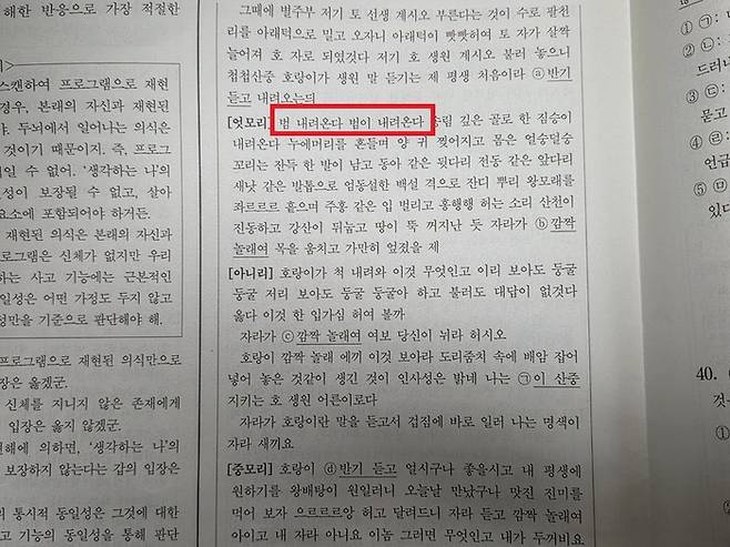 2026학년도 대학수학능력시험(수능)이 종료된 가운데, 대중가요가 연상되는 지문 등이 주목받고 있다. [사진출처 = 연합뉴스]