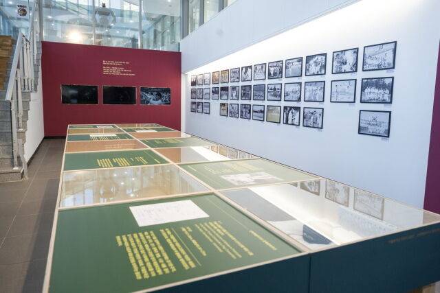 특별전시 내부 전경. /태권도진흥재단 제공