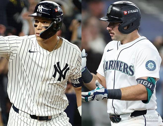 애런 저지-칼 랄리. 사진=게티이미지코리아