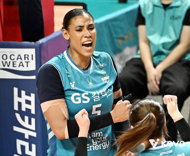 ▲ GS칼텍스 지젤 실바 ⓒKOVO