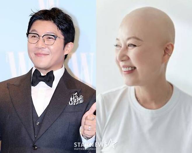 코미디언 조세호(왼쪽), 박미선 /사진=스타뉴스, tvN 방송화면