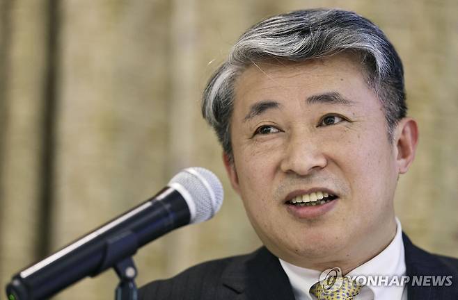 쉐젠 일본 오사카 주재 중국 총영사 [로이터 연합뉴스 자료사진. 재판매 및 DB금지]