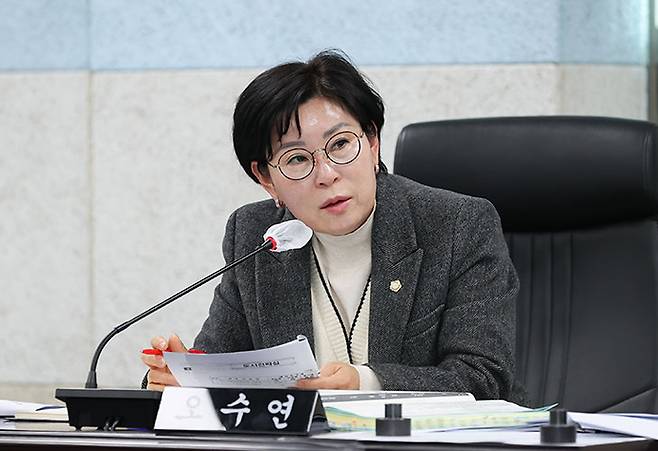 오수연 인천 동구의원. 사진=동구의회