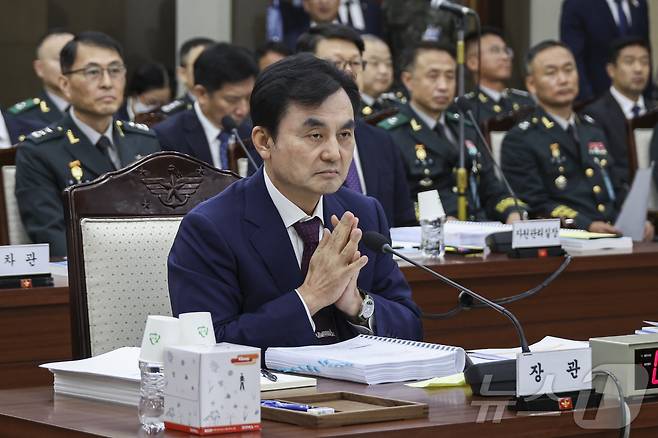 안규백 국방부 장관. 2025.10.13/뉴스1 ⓒ News1 국회사진기자단