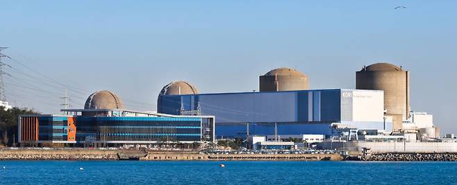 부산 기장군 장안읍에 있는 고리 2호기 전경. 한국수력원자력 제공