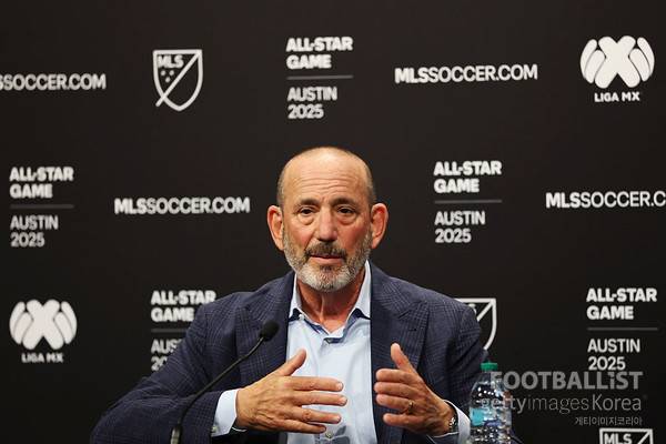 돈 가버 MLS 총재. 게티이미지코리아