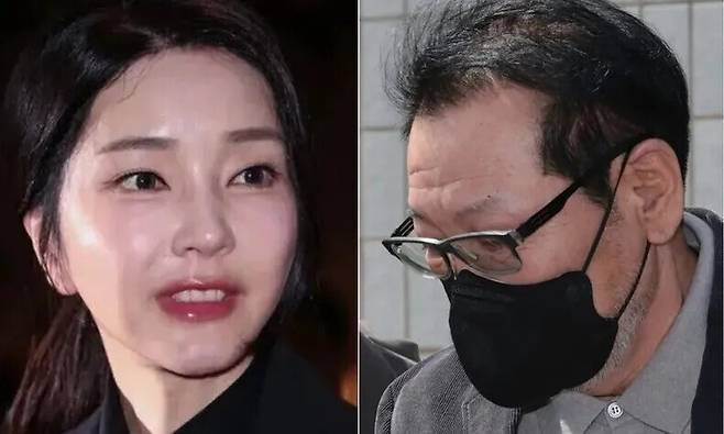 김건희 여사와 건진법사 전성배씨. 연합뉴스