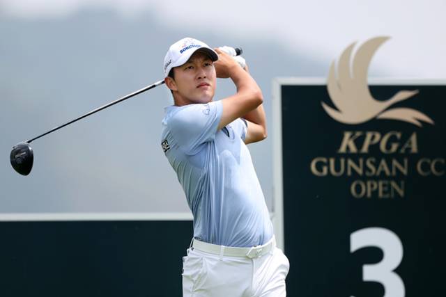 ▲ team속초아이 김백준. 한국프로골프투어 제공