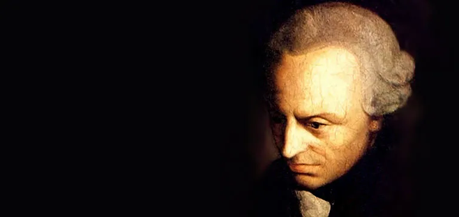 A portrait of the 18th-century German philosopher Immanuel Kant (Wikimedia Commons)