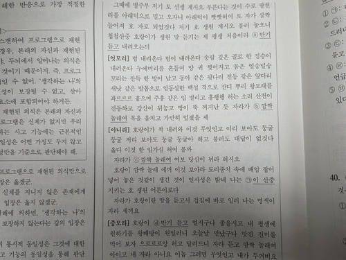 2026학년도 대학수학능력시험 국어 영역 18~21번 지문에 나온 '수궁가'. 연합뉴스
