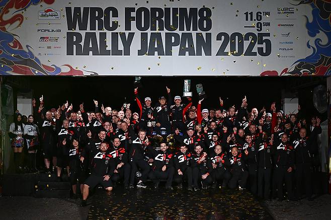토요타 진영의 완승으로 끝난 랠리 재팬. 사진: 김학수 기자