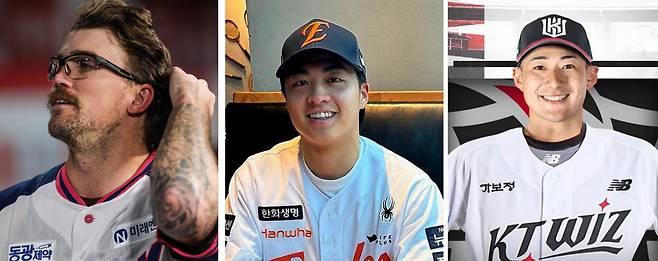 (왼쪽부터) 웰스·왕옌청 ·스기모토