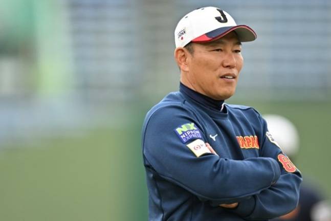 이바타 히로카즈 일본 감독. /사진=일본 야구 국가대표팀 공식 홈페이지