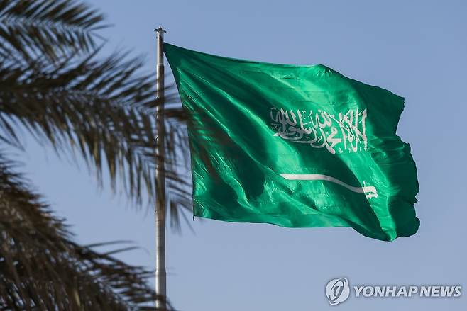 사우디아라비아 국기 [타스=연합뉴스. 재판매 및 DB 금지]