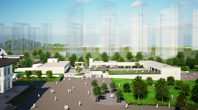 오는 12월17일 개관하는 도자문화관 조감도. 국립광주박물관 제공