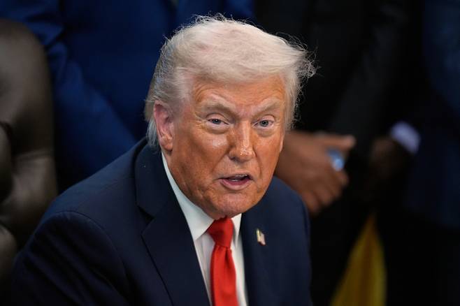 도널드 트럼프 미국 대통령. AP연합뉴스