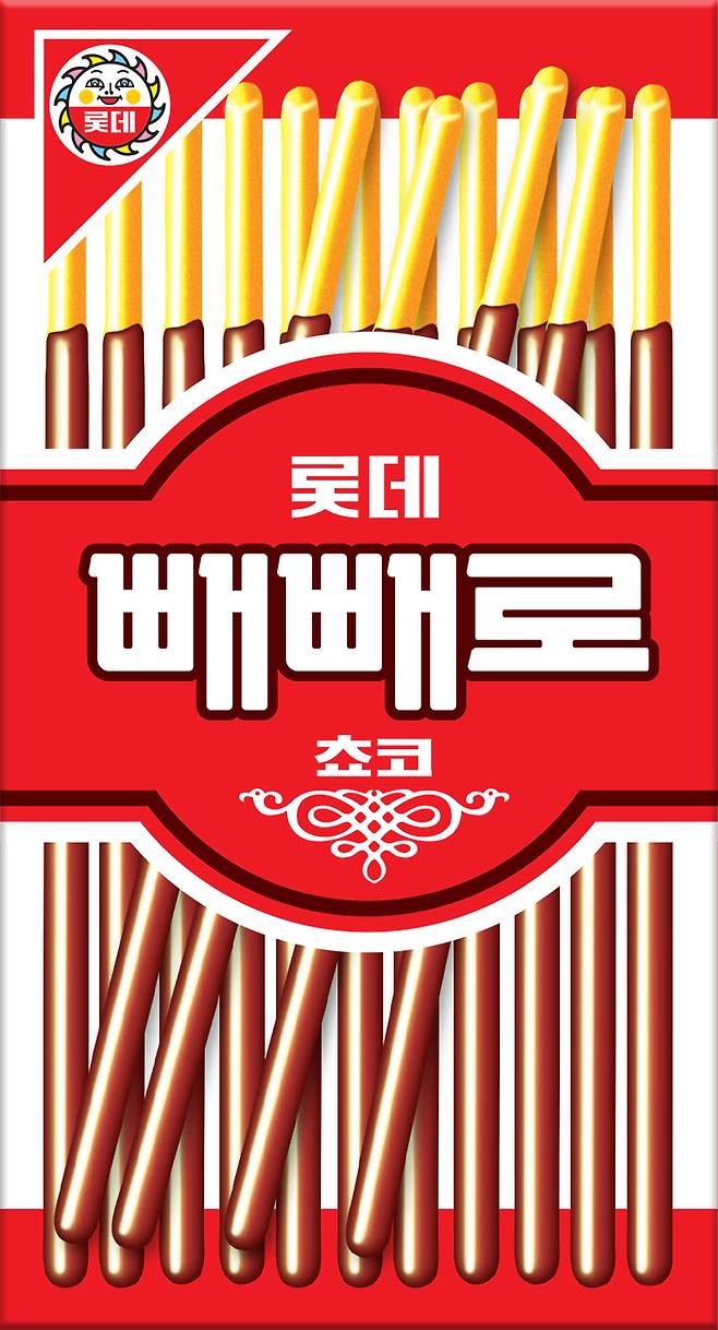 1983년 출시 당시 빼빼로. <롯데웰푸드>