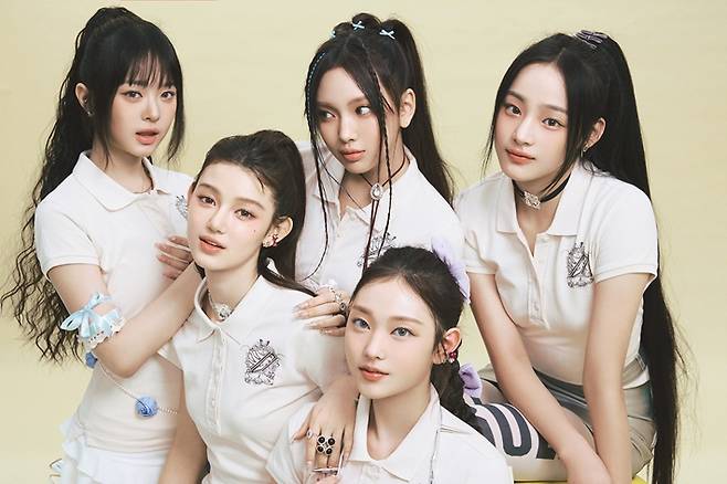 2022년 7월 데뷔한 그룹 뉴진스. 어도어 제공