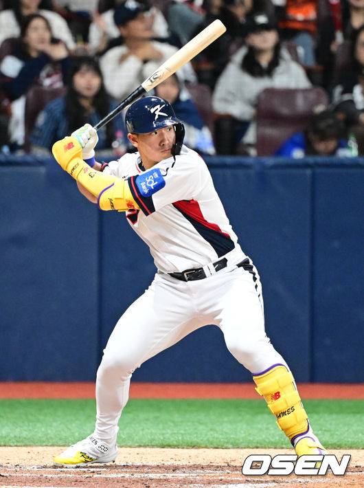 [OSEN=조은정 기자] 야구 대표팀 안현민. 2025.11.08 /cej@osen.co.kr