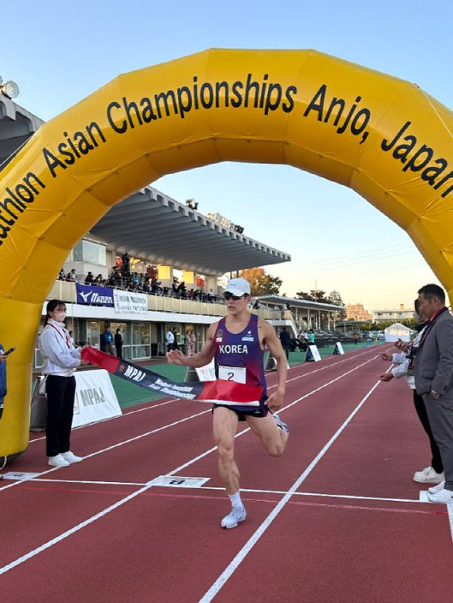 서창완(전남도청). 사진=대한근대5종연맹