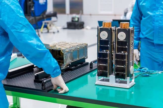 서울대 스누글라이트 (두리하나)위성. 항우연 제공