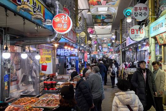 아산 온양온천전통시장. 대전일보DB